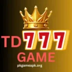 TD777 Game logo with slot machine and coins