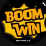 BoomWin Game logo with gaming theme