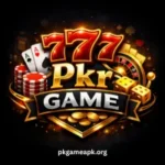 777Pkr Game logo on dark background with casino icons