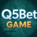 Q5BET Game logo on a dark background