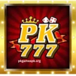 PK777MG Game screen with vibrant buttons and reward highlights.