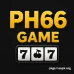 PH66 Game black theme icon with casino style glow